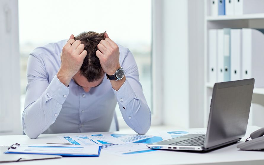 stressed-out CEO